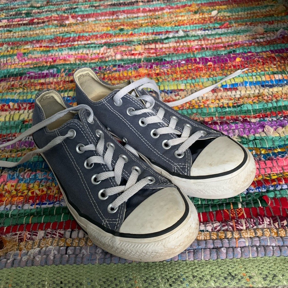 Navy Blue Converse